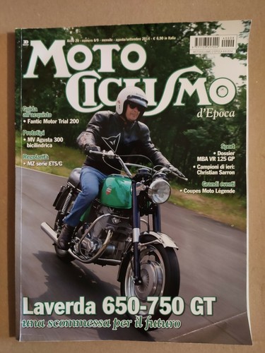 Vintage motorcycling august - vintage,