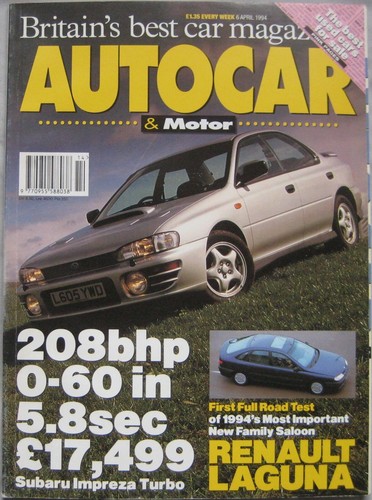 Autocar magazine april 1994 - 6,