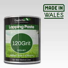 CaplinTec Back Lapping Paste 500g – 120 Grit for Sharpening Mower Blades & Tools