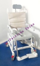 Aquatec Ocean VIP  Ergo Tilt In Space Shower Chair Commode by Invacare