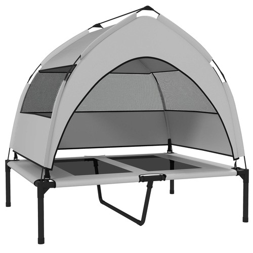Pawhut portable elevated dog - pawhut,