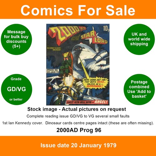 2000ad prog comic gd vg - comic, gd/vg