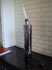 hawk car motor bike  exhaust upcycled lamp light   1 off pat tested man cave