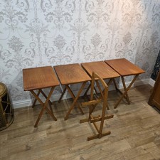 Vintage set oak wood - vintage,