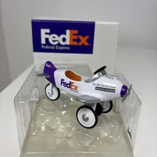 Golden Wheel Vintage Diecast  Replica Pedal Plane - FedEx the World on Time
