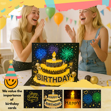 Musical 3D Pop Up Birthday