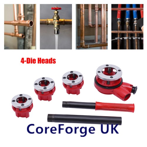 Pipe threading kit bspt thread - kit,