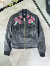 Cavalli Class Leather Jacket