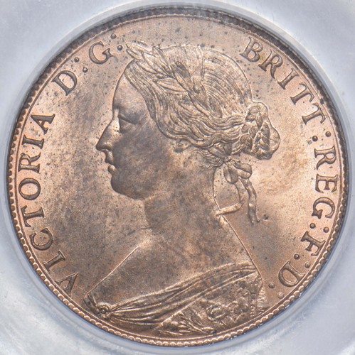 1862 halfpenny - 1862, (cgs