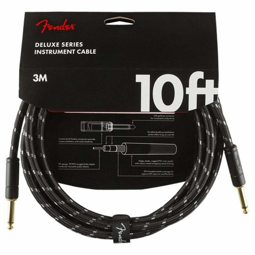 Fender deluxe series black - fender, 10'
