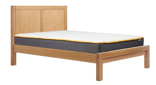 Solid real oak bed - oak,