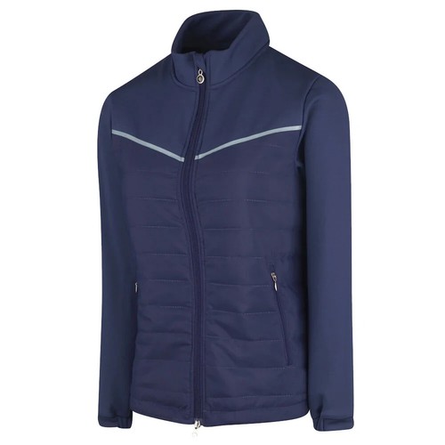 Island green ladies lined - green,