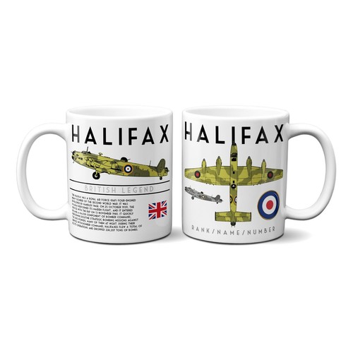 Personalised halifax bomber - halifax,