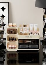 cosmetic storage box large size makeup skincare organizer multi-layer display