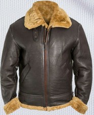 WW2 100% sheepskin B3 Mens RAF
