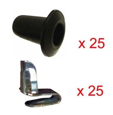 Door panel trim clips - panel,