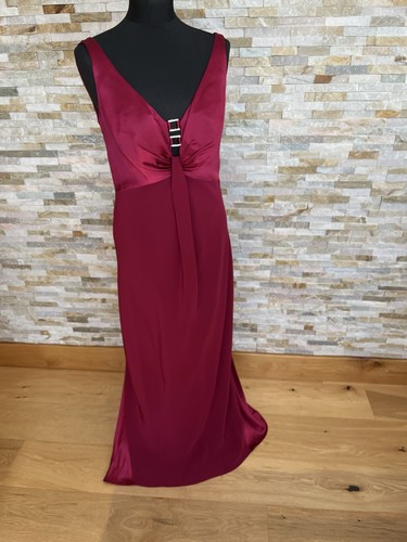 Cranberry evening dress - cranberry,