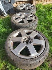 audi tt ronal alloys 5x100 215 40 17  proxes tr1 tyres skoda vw seat set of 4