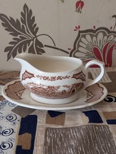 Alfred Meakin Fair Winds Gravy Boat With Stand