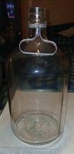 Vintage Clear Glass Jug Water