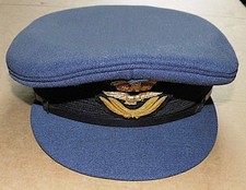 WW2 RAF OFFICERS PEAKED CAP EXCELLENT REPRO? SIZE 60-61