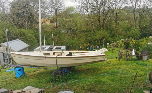 Wanderer dinghy sails mast - dinghy., sails,