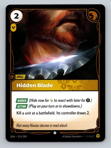 Hidden blade 213 - hidden,