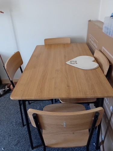 Wood effect dining table - , and