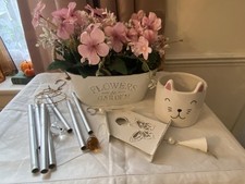 Home Decor Ornaments Bundle Flowers Wind Chimes