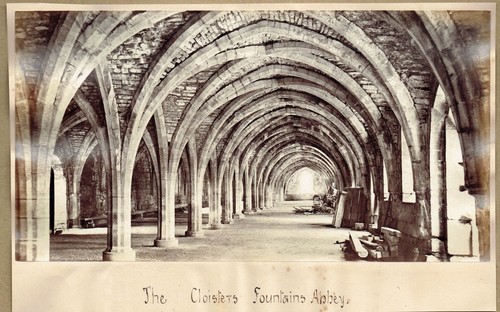 Fountains abbey yorkshire - fountains, abbey,