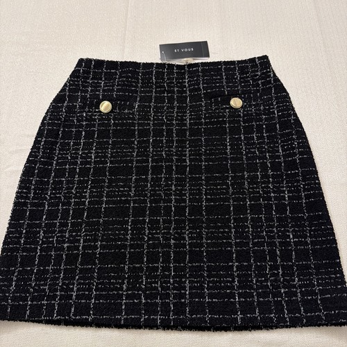 Size black winter skirt - 10,