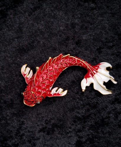 Large red koi carp fish - large,