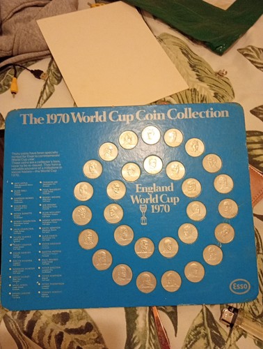 1970 world cup coin - cup, collection