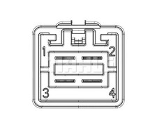 Blower resistor ABR 104 000P