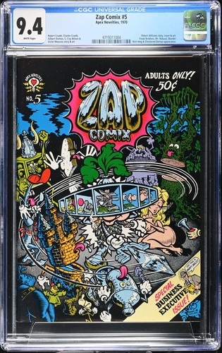 Zap comix 1st print - 1st,