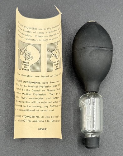 Vintage medical devilbiss nose - vintage,
