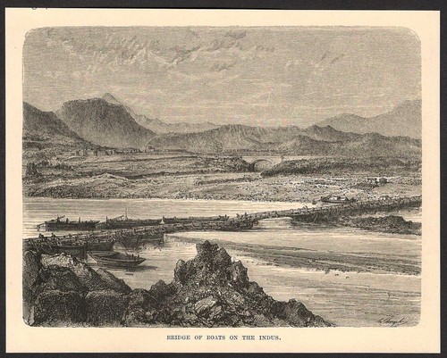 India bridge boats the - bridge, of