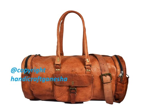Leather duffle weekend - duffle,