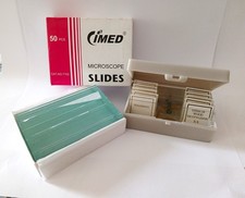Microscope slides prepared - microscope,
