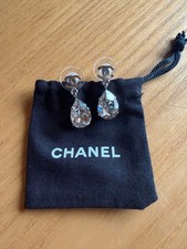 CHANEL Crystal Drop Stud