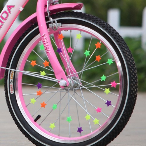 Plastic bike spoke bead - plastic,
