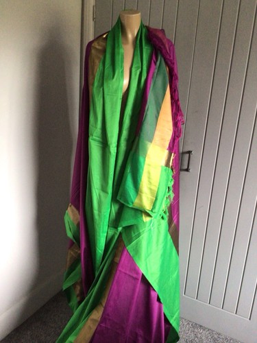 Vintage gorgeous indian silk - indian,