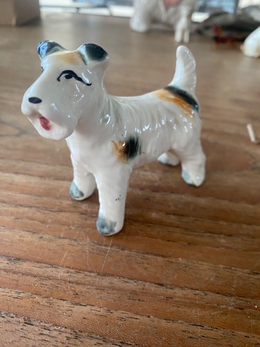Vintage porcelain fox - vintage,