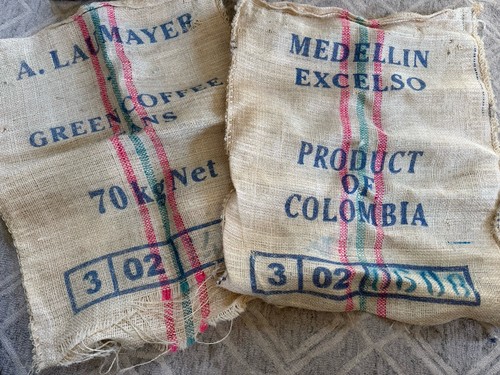 Pair burlap jute coffee - pair,