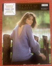 WOMENS MOHAIR DEEP BACK V