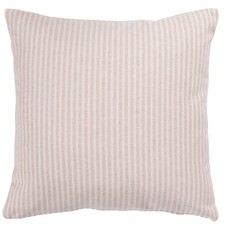 Woven Ticking Stripe Cushion