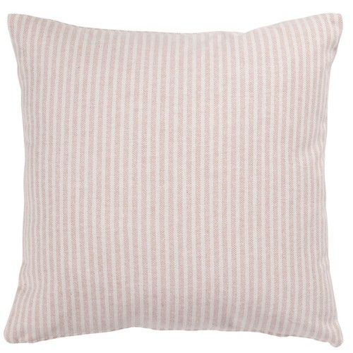 Woven ticking stripe cushion - woven,