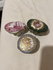 French enamel Limoges pill /