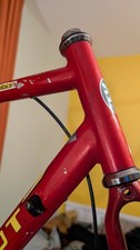 Vintage Peugeot Competition 5000  Frameset 60cm/XL 1989-92 Deap Red Rare Alloy