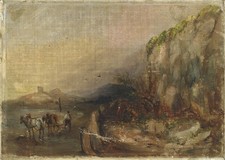 Horses figures in rural - figures,